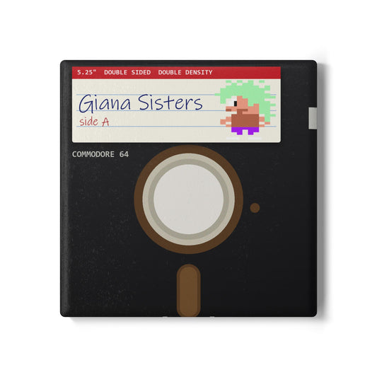 Giana Sisters - Floppy Onderzetter Printify