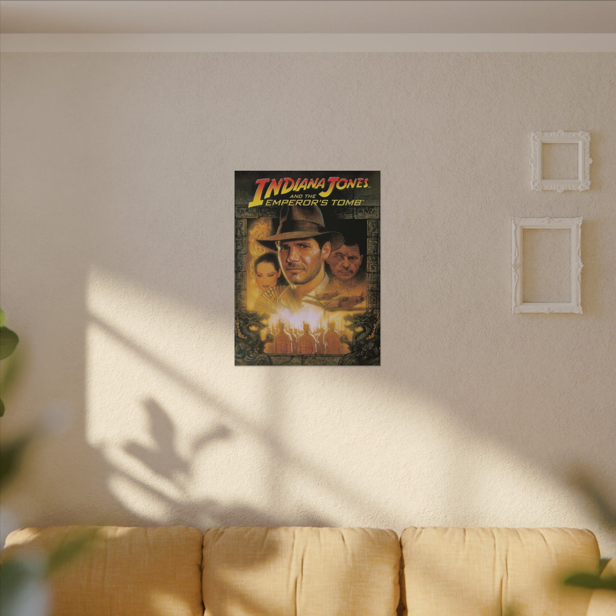 Indiana Jones and the Emperor's Tomb - Canvas Printify