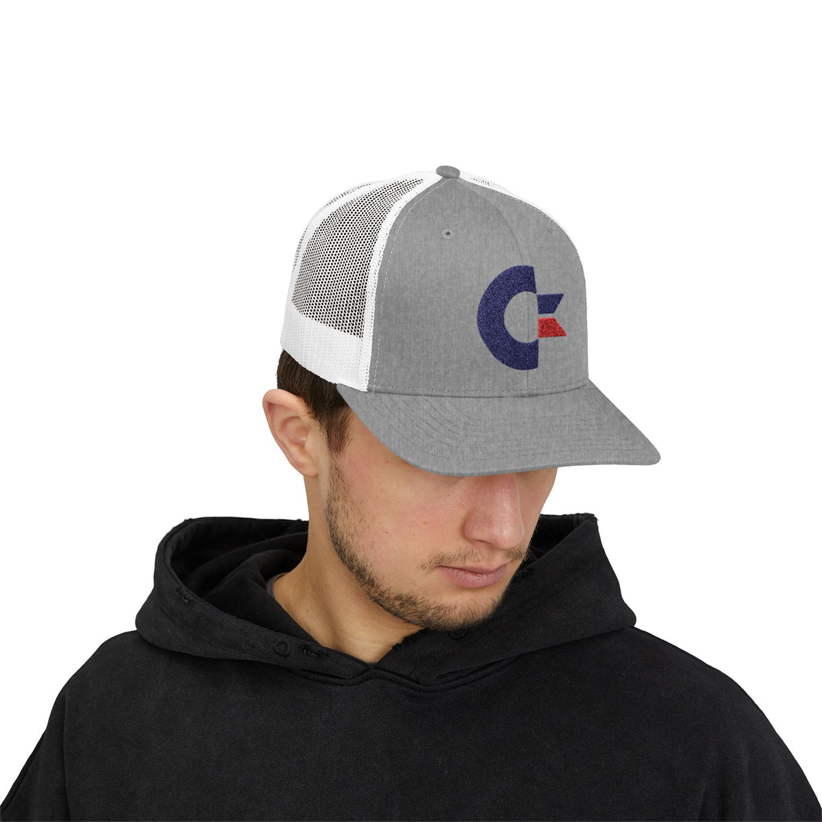 Commodore Logo - Snapback Truckerpet Printify