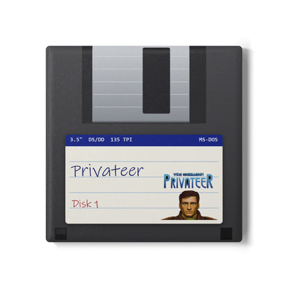 Privateer - Floppy Onderzetter Printify