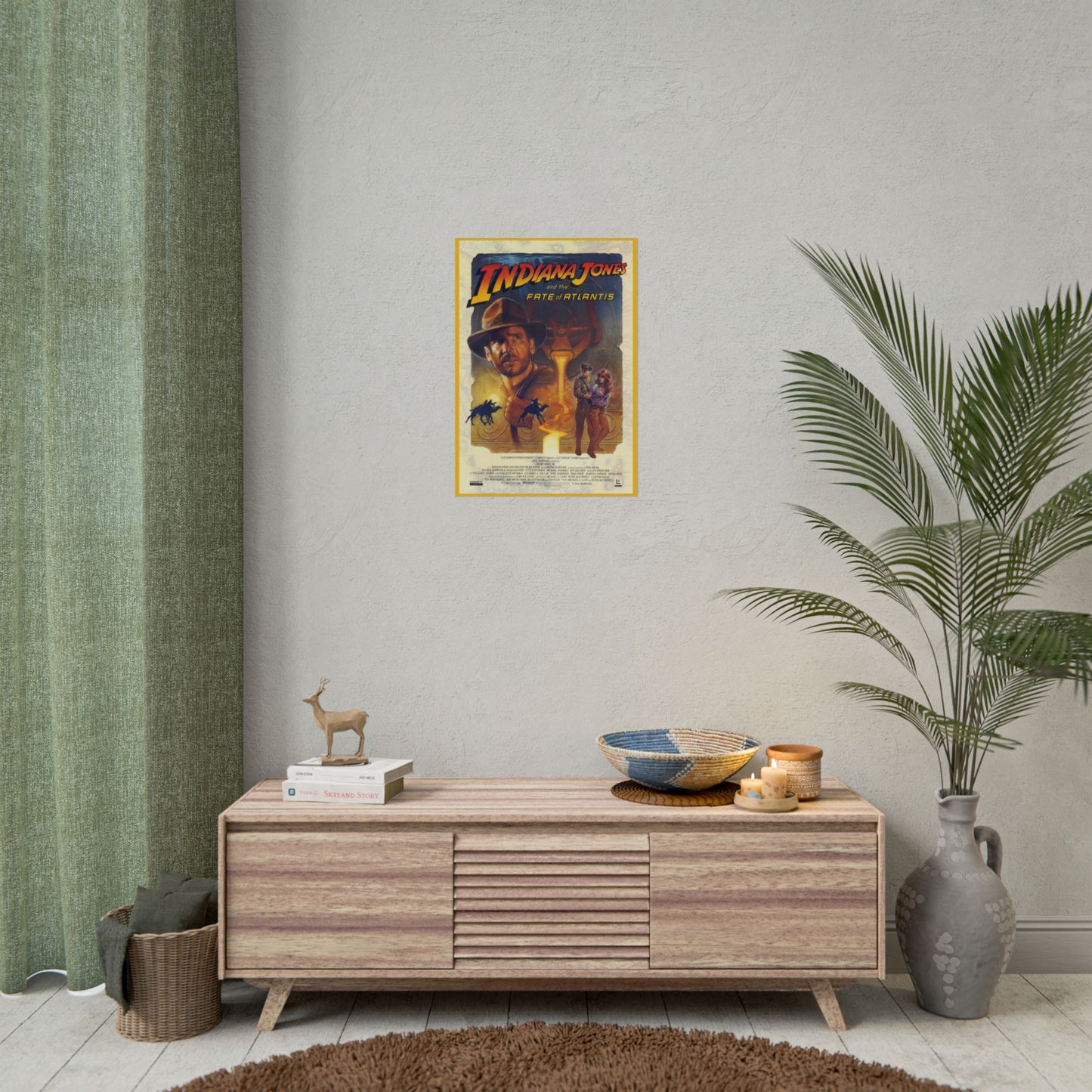 Indiana Jones Faith of Atlantis Rolled Poster