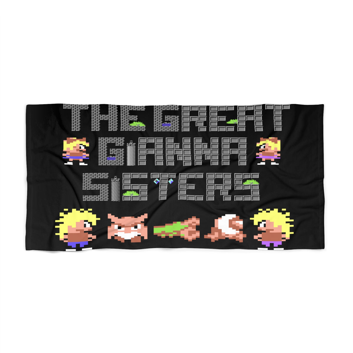 The Great Giana Sisters - Handdoek Printify