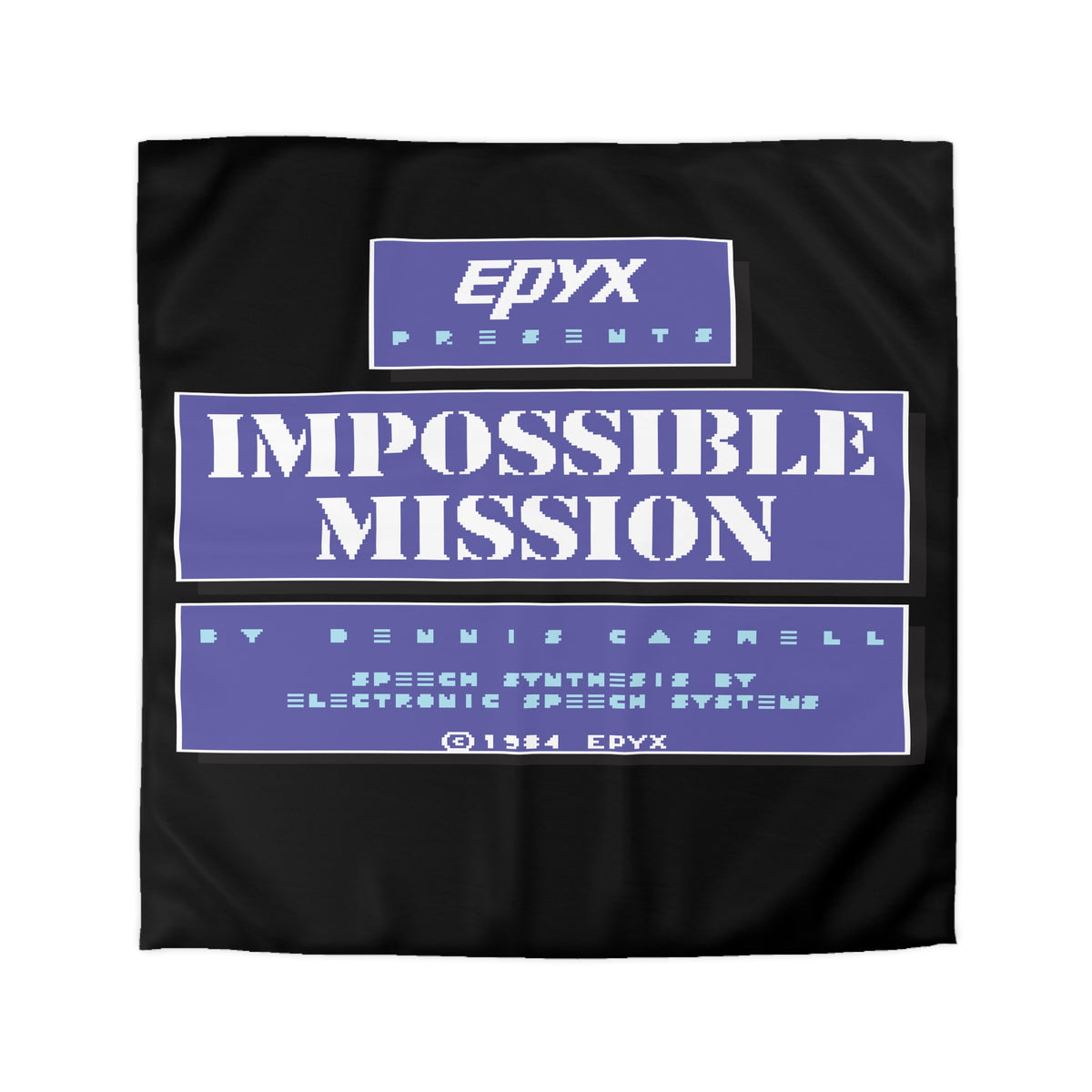 Impossible Mission Title - Dekbedovertrek Printify