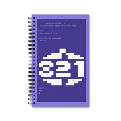 Paradroid 821 - Notitieboek Printify