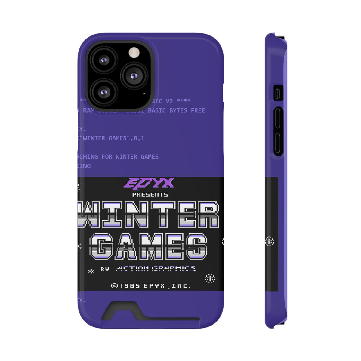 Winter Games - Telefoonhoesje Printify