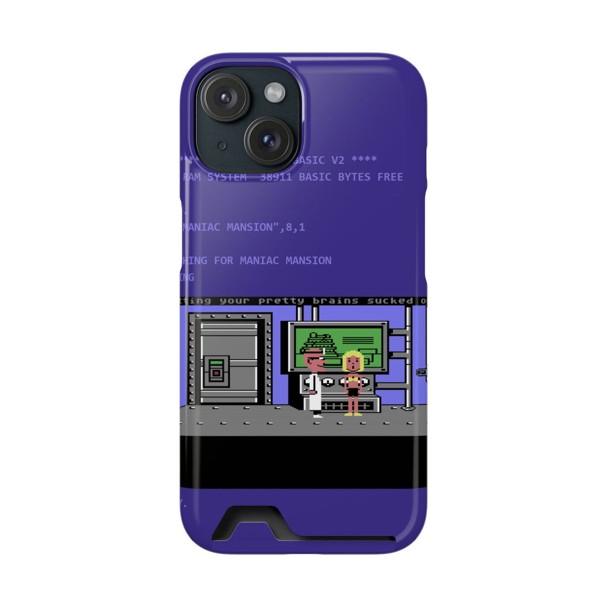 Maniac Mansion - Telefoonhoesje Printify