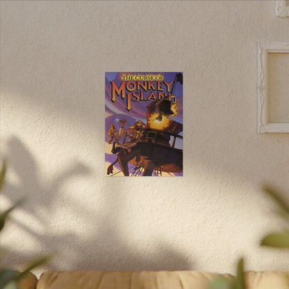 The Curse of Monkey Island - Canvas Printify