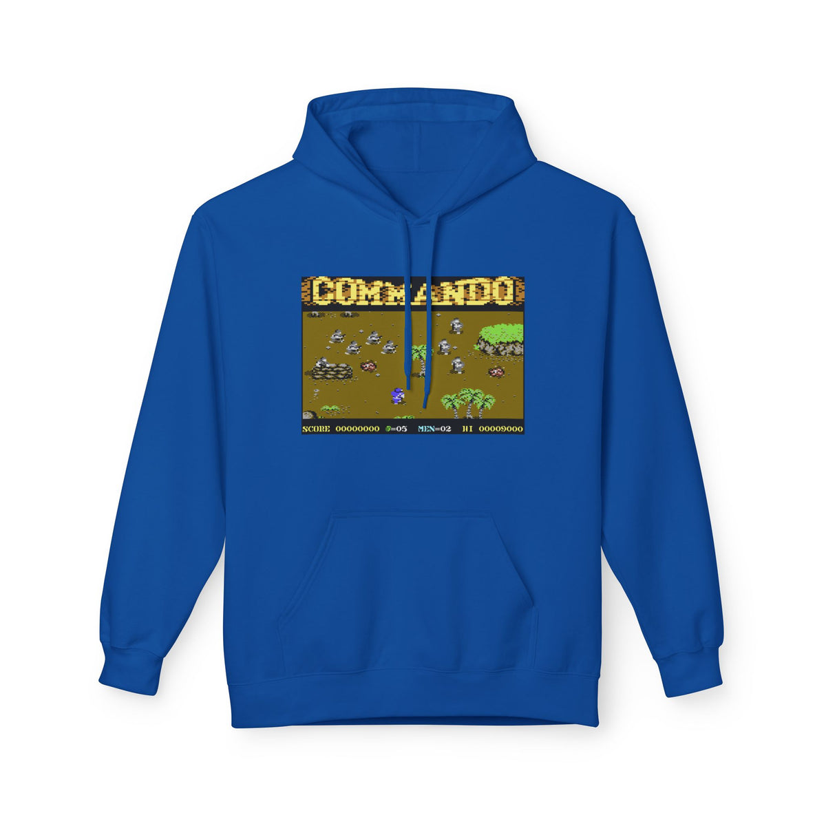 Commando - Hoodie Printify