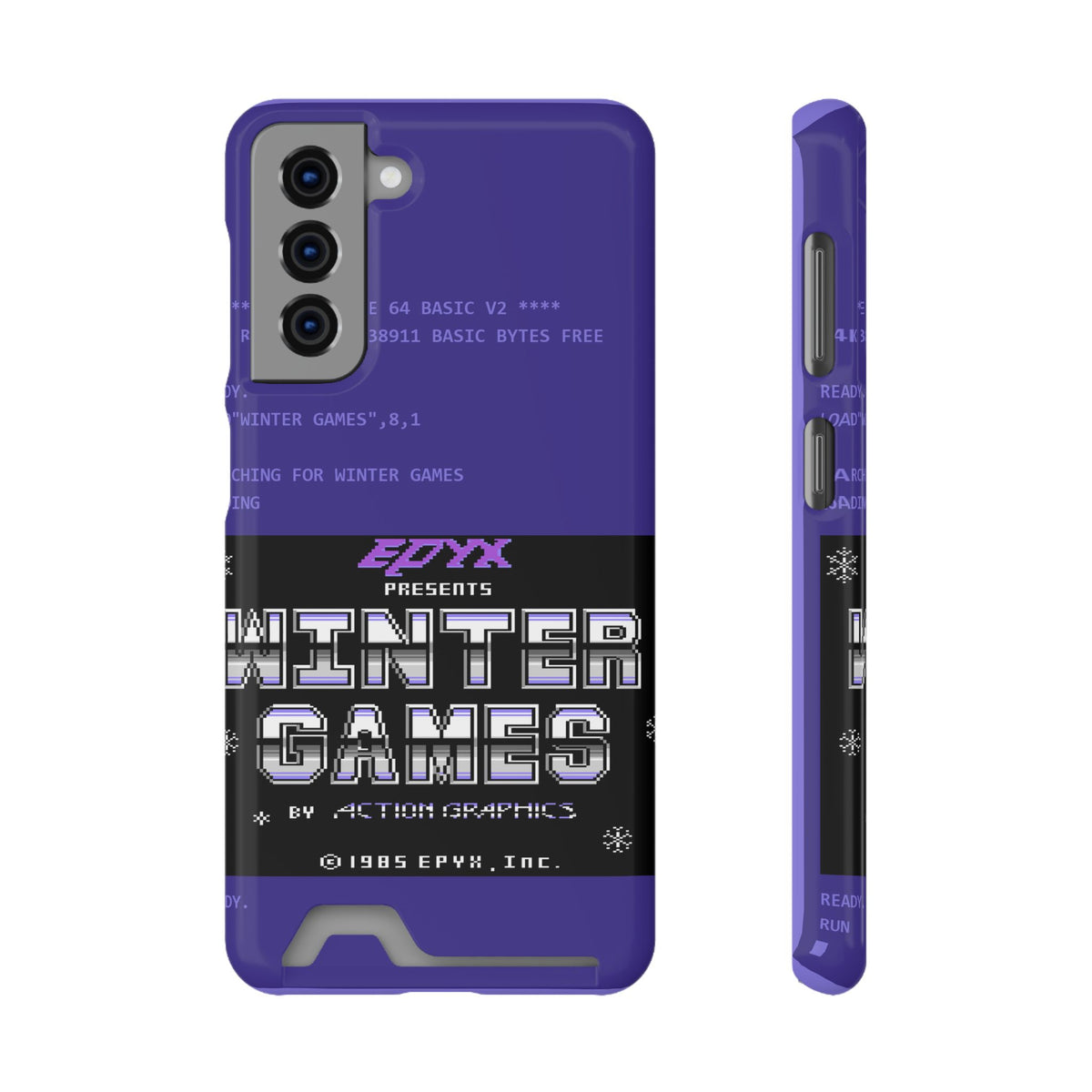 Winter Games - Telefoonhoesje Printify