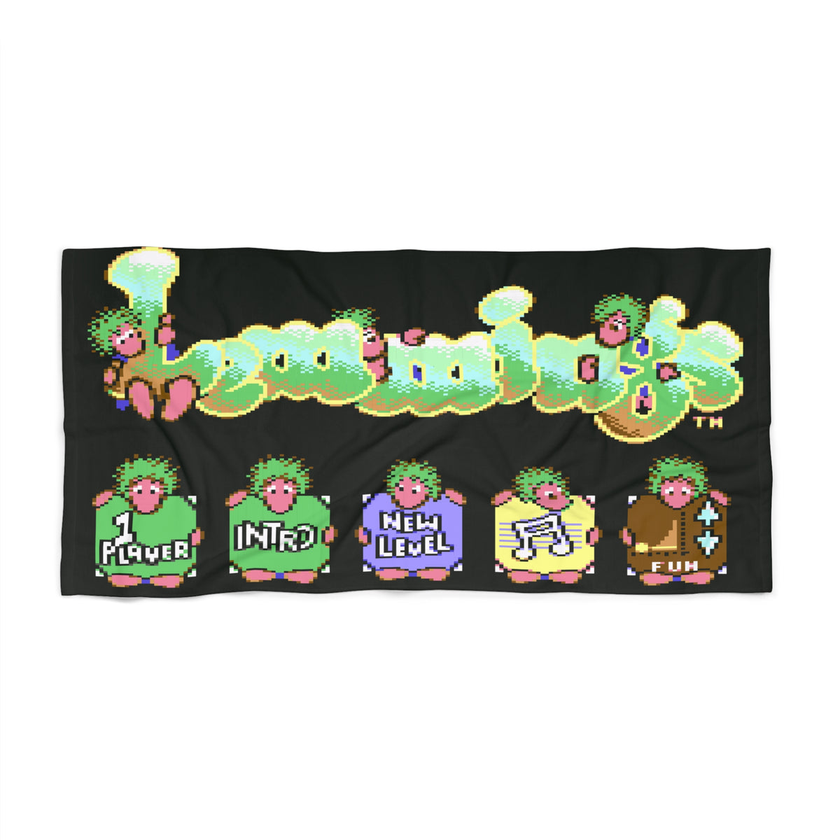 Lemmings - Handdoek Printify