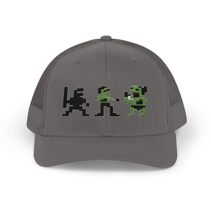 Bruce Lee Characters - Snapback Truckerpet Printify