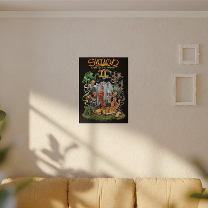 Simon the Sorcerer II - Canvas Printify