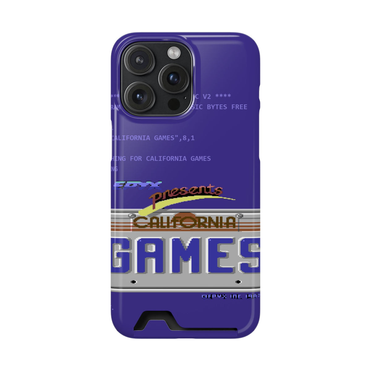 California Games - Telefoonhoesje Printify
