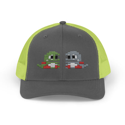 Bubble Bobble - Snapback Truckerpet Printify