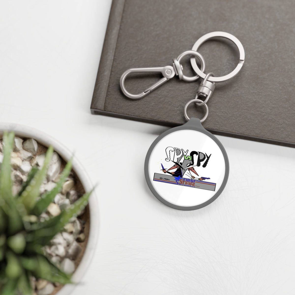 Spy vs Spy - Sleutelhanger Printify
