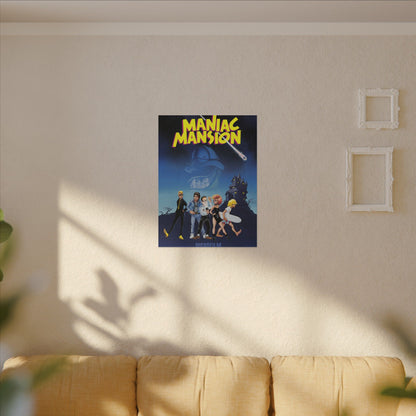 Maniac Mansion (Lucasfilm Games-logo) - Canvas Printify