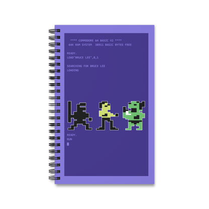 Bruce Lee Characters - Notitieboek Printify