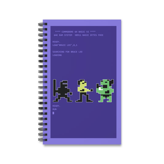 Bruce Lee Characters - Notitieboek Printify