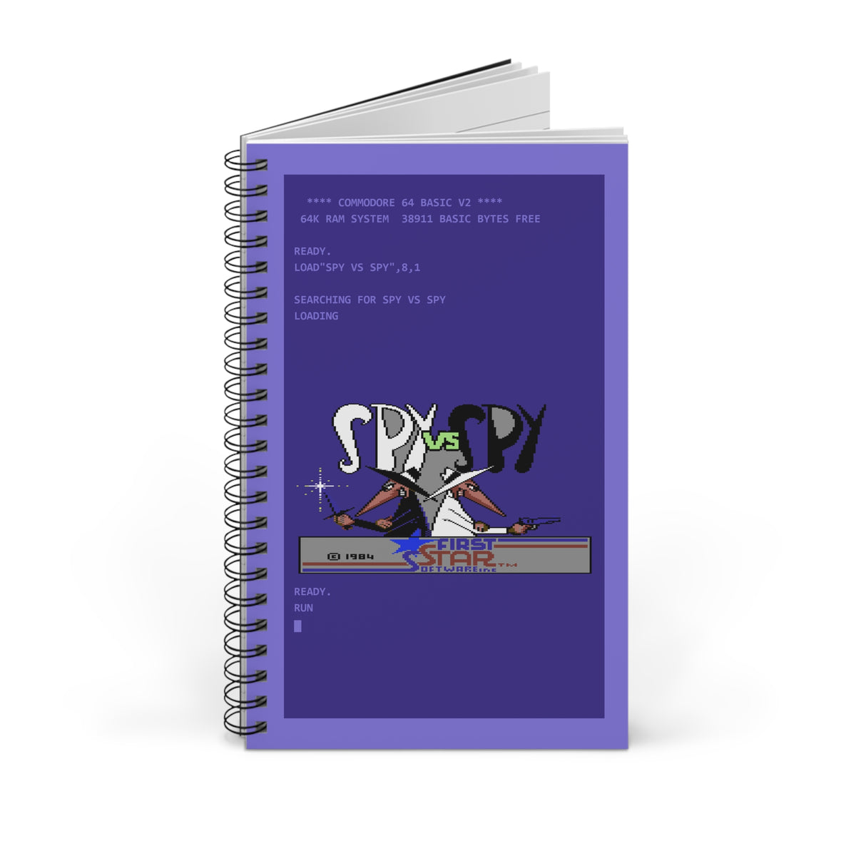 Spy vs Spy - Notitieboek Printify