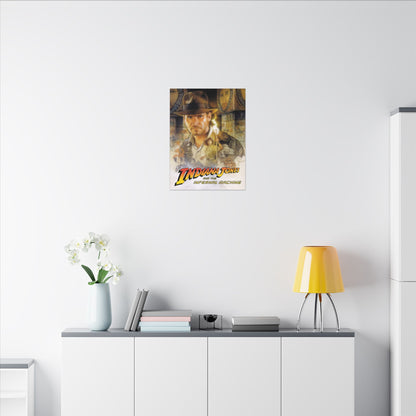 Indiana Jones and the Infernal Machine (logo onder) - Canvas Printify