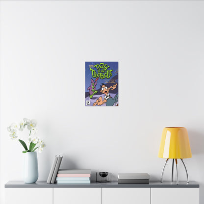 Day of the Tentacle - Remastered Cover Art - Canvas Printify