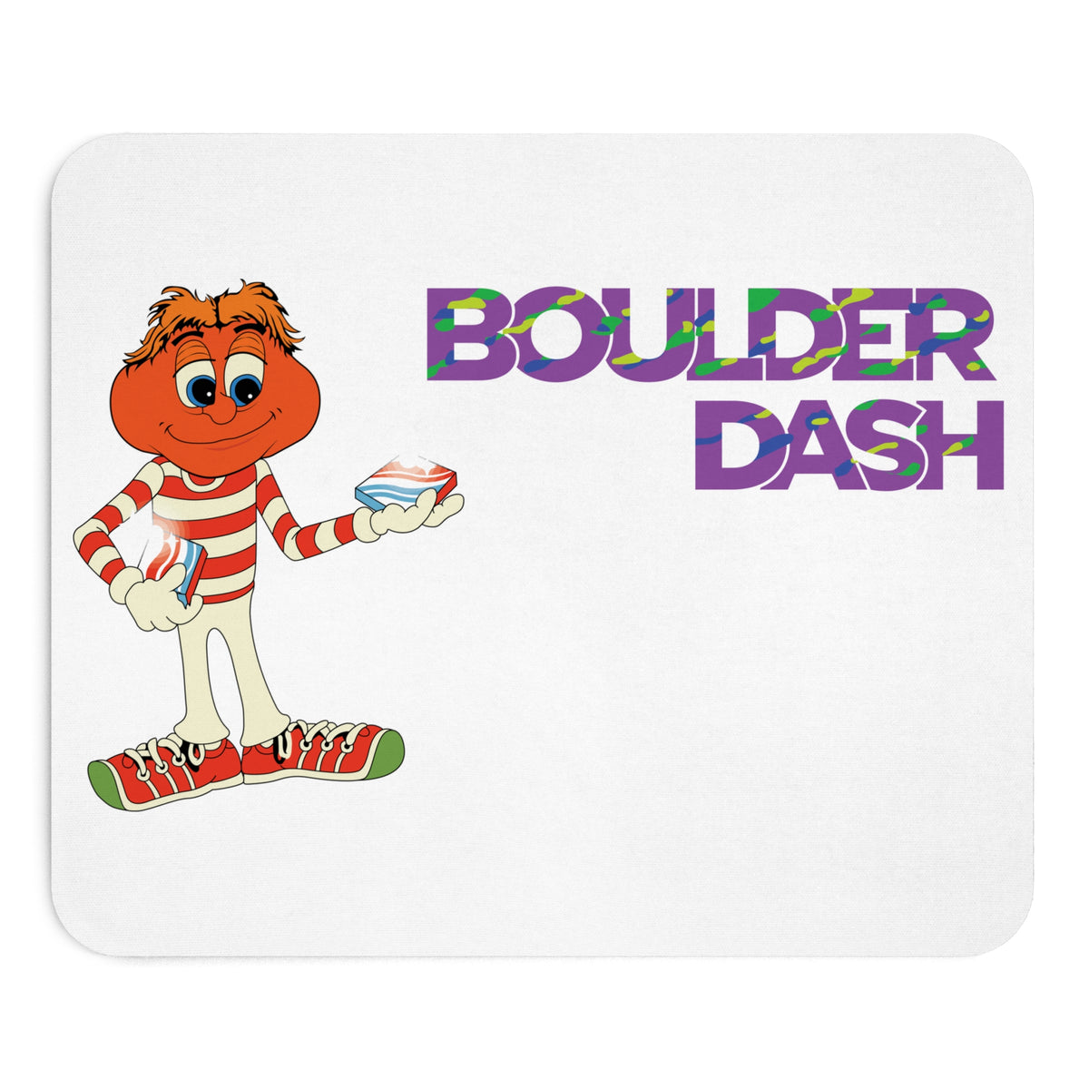 Boulder Dash - Muismat Printify