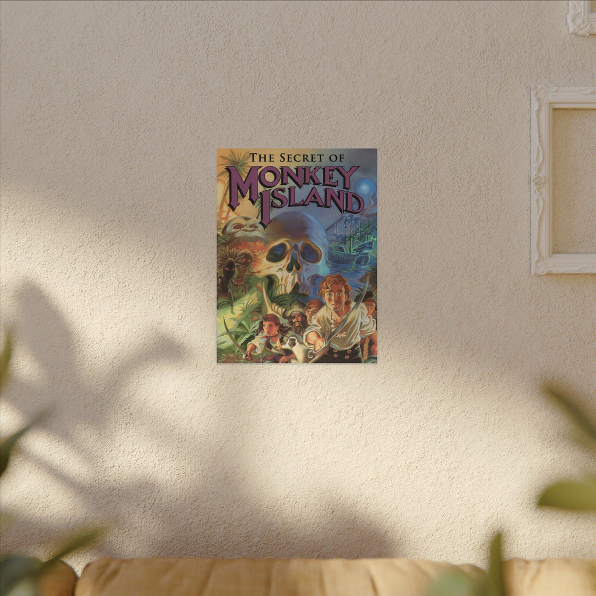 The Secret of Monkey Island - Canvas Printify