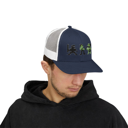 Bruce Lee Characters - Snapback Truckerpet Printify