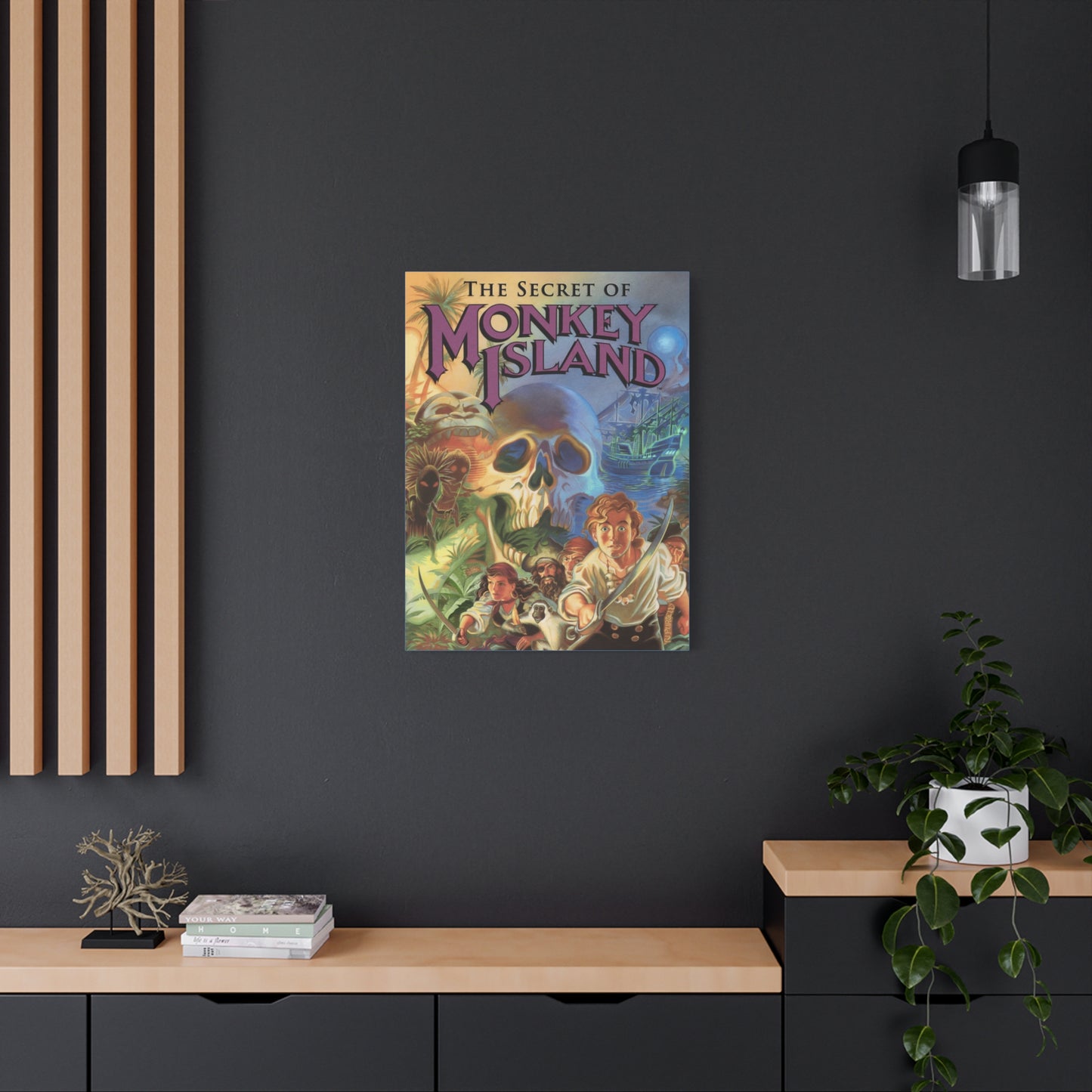 Apeneiland 1 Canvas