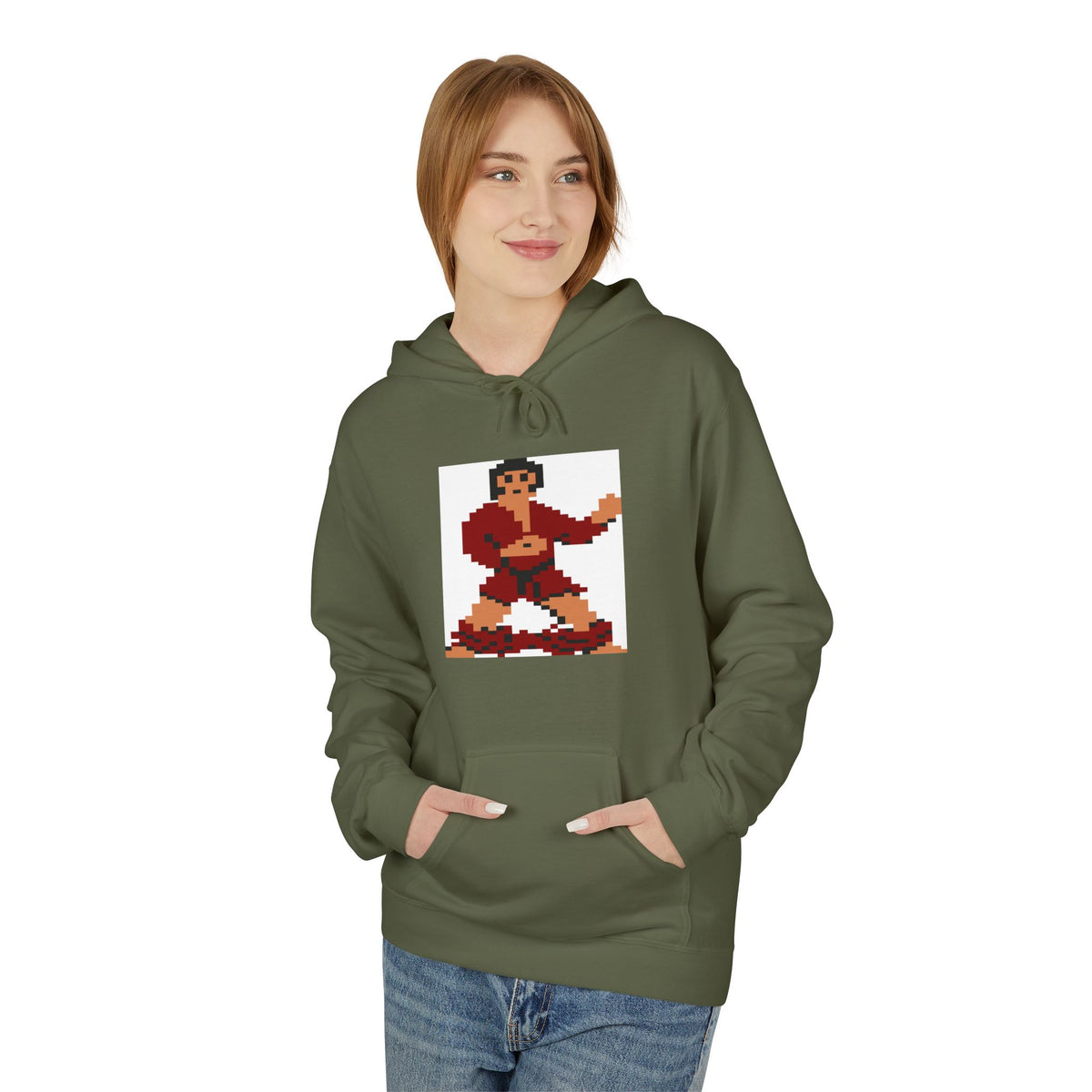 International Karate Pants Drop - Hoodie Printify