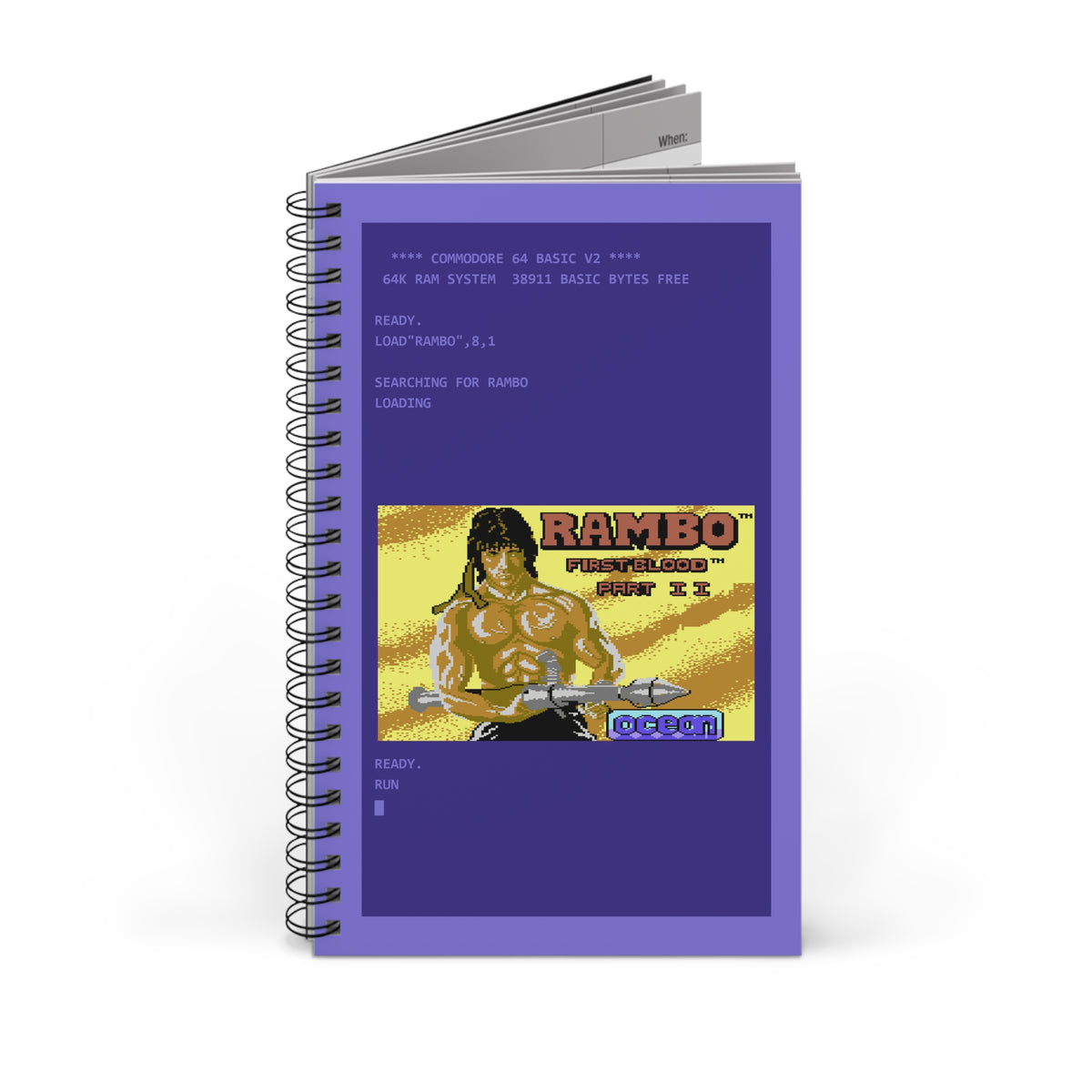 Rambo: First Blood Part II - Notitieboek Printify