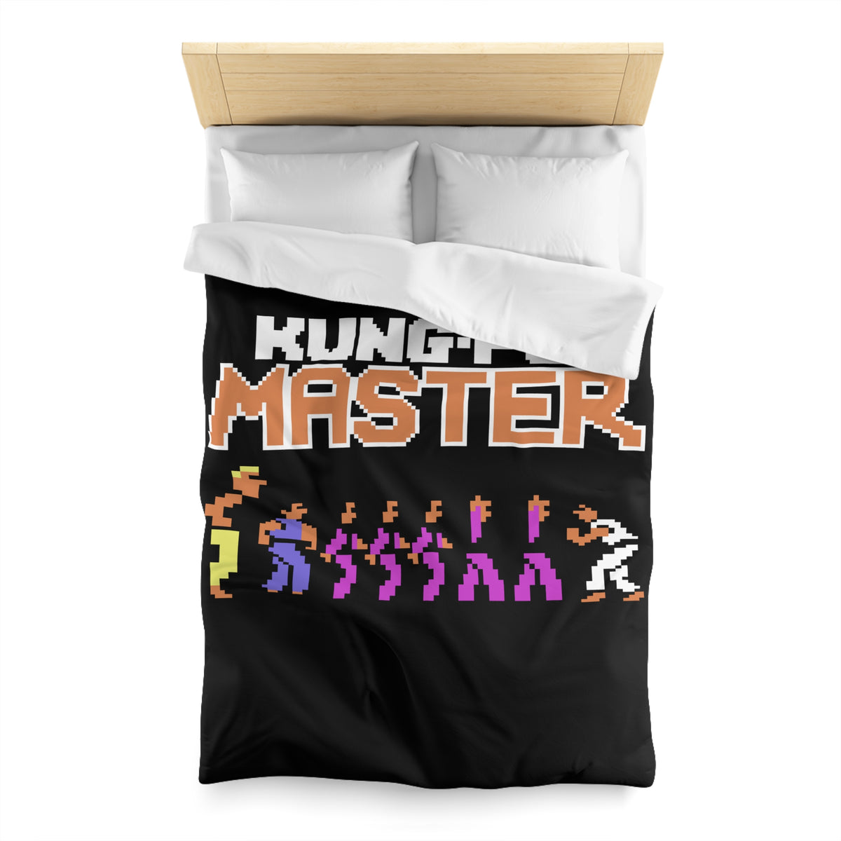 Kung-Fu Master - Dekbedovertrek Printify