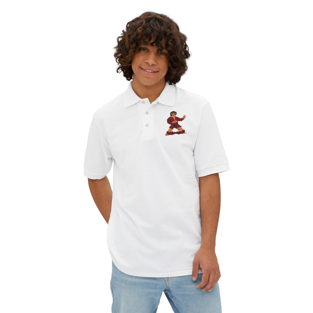 International Karate Pants Drop - Polo Printify