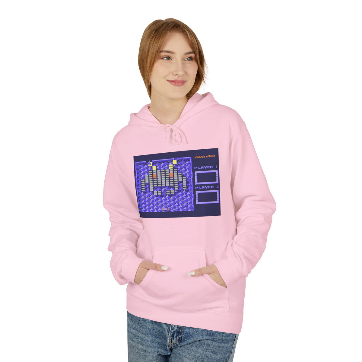 Arkanoid Level Map - Hoodie Printify