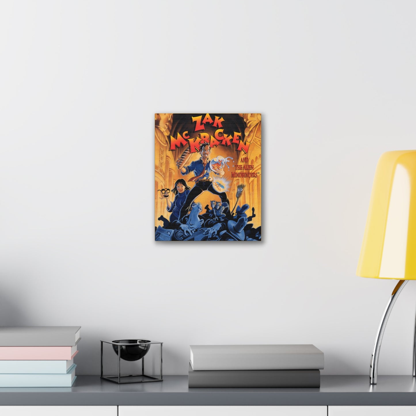 Zak McKracken Poster Canvas