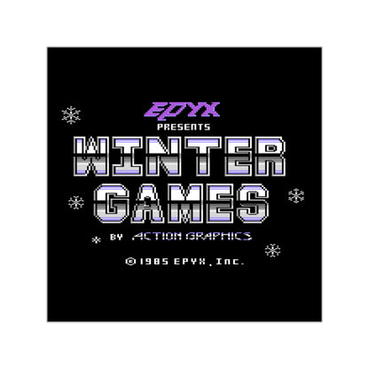 Winter Games - Sticker Printify