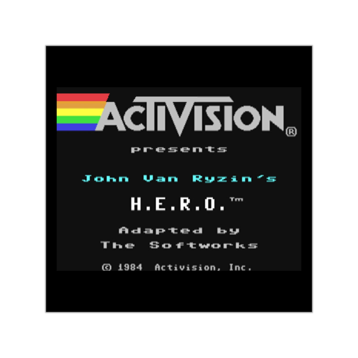 H.E.R.O. - Sticker Printify