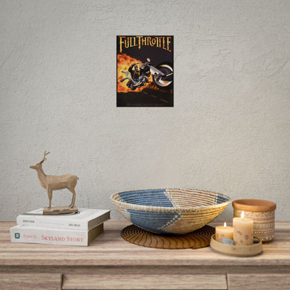 Full Throttle Rolled Posters Printify