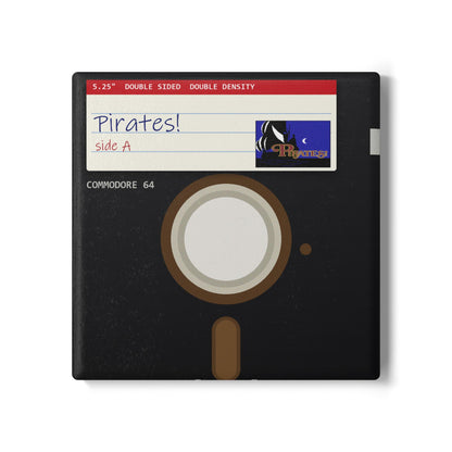 Pirates! - Floppy Onderzetter Printify