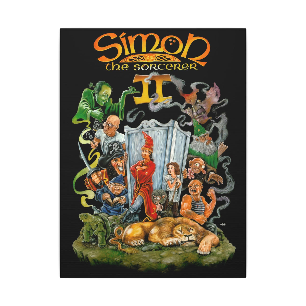 Simon the Sorcerer II - Canvas Printify