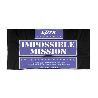 Impossible Mission Title - Handdoek Printify