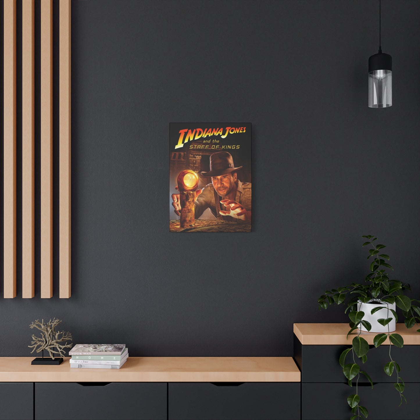 Indiana Jones Staff of Kings Canvas
