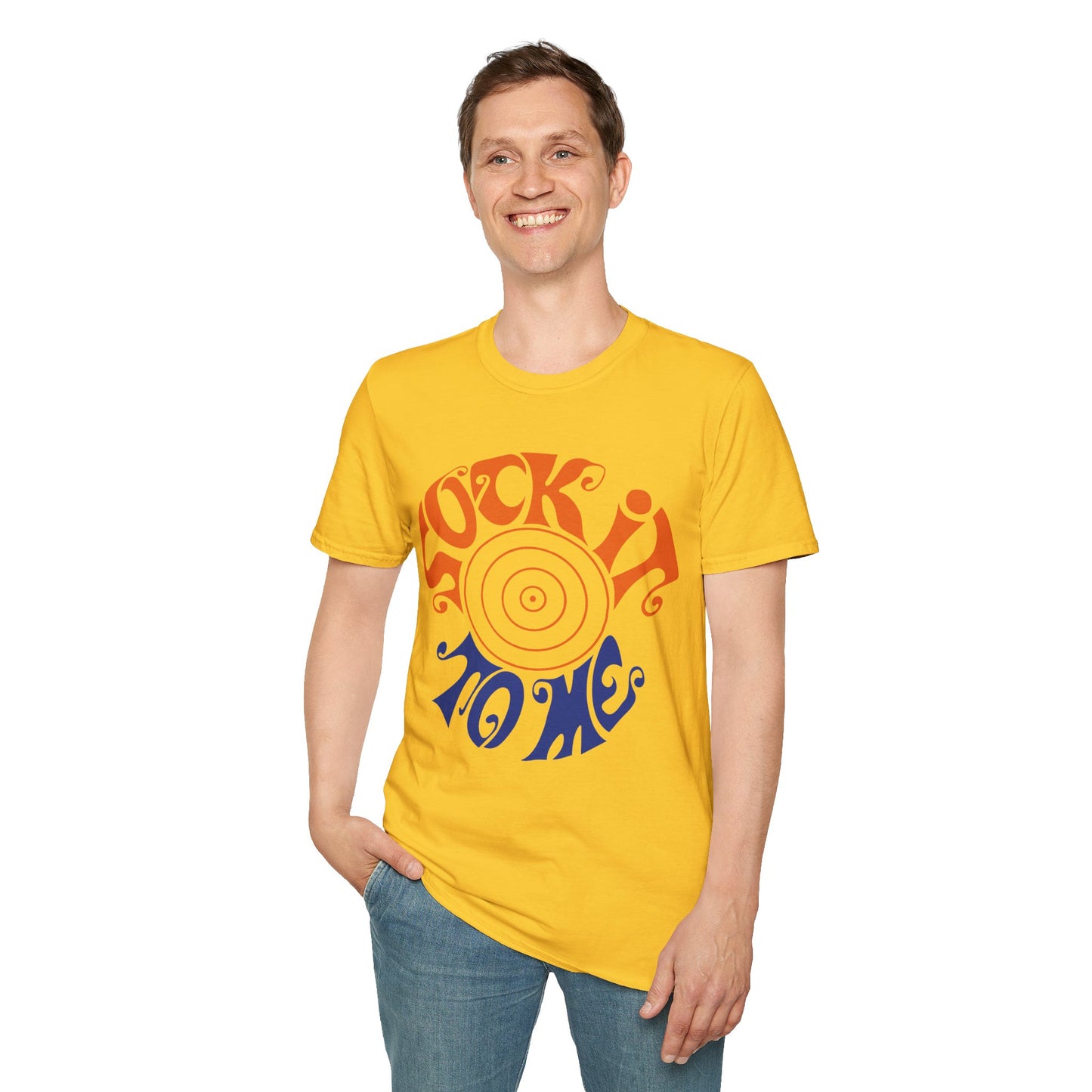 'Sock It to Me' Design, Brad Pitt Fight Club T-Shirt