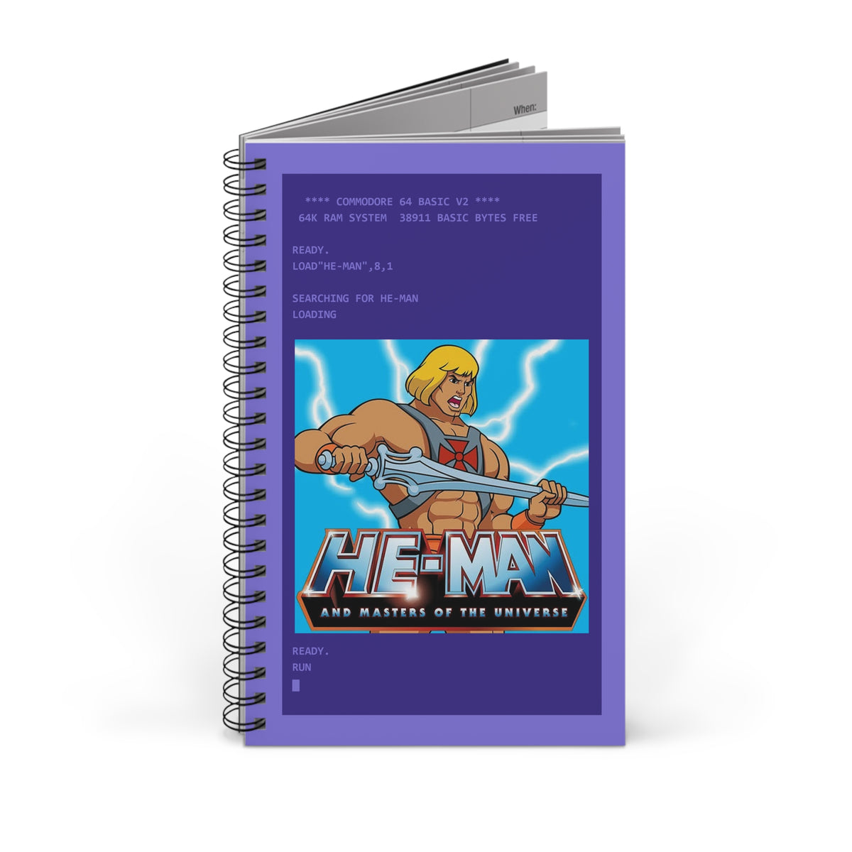 He-Man - Notitieboek Printify