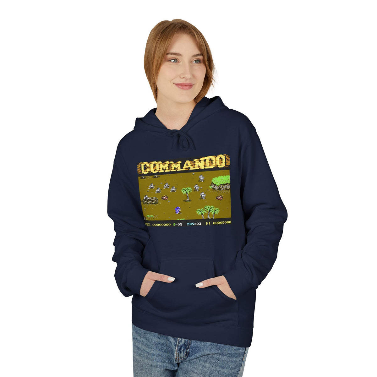 Commando - Hoodie Printify