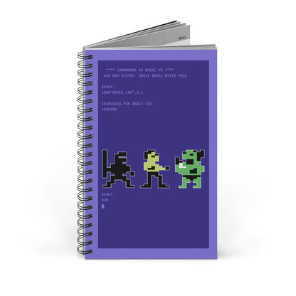 Bruce Lee Characters - Notitieboek Printify