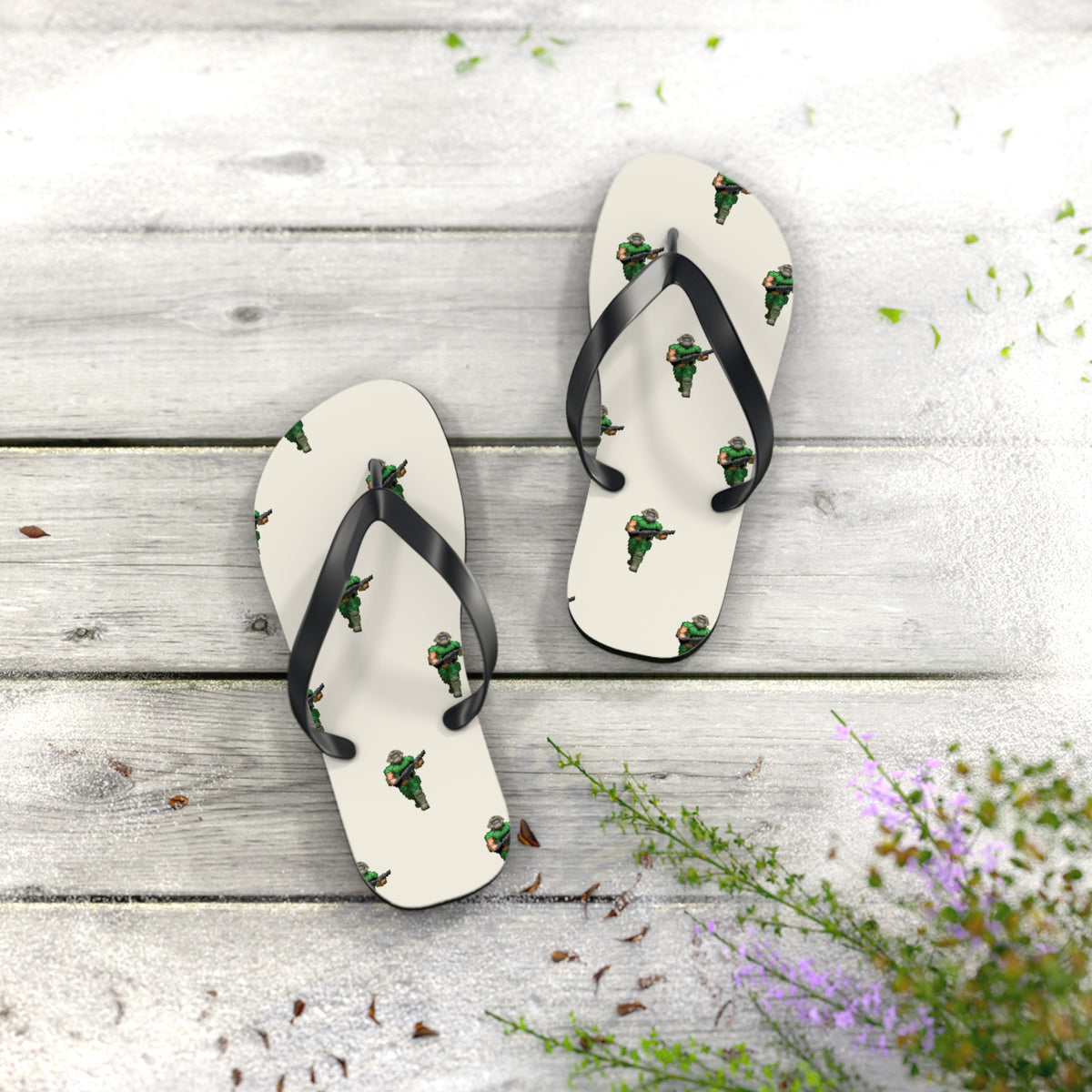 Doom - Slippers Printify