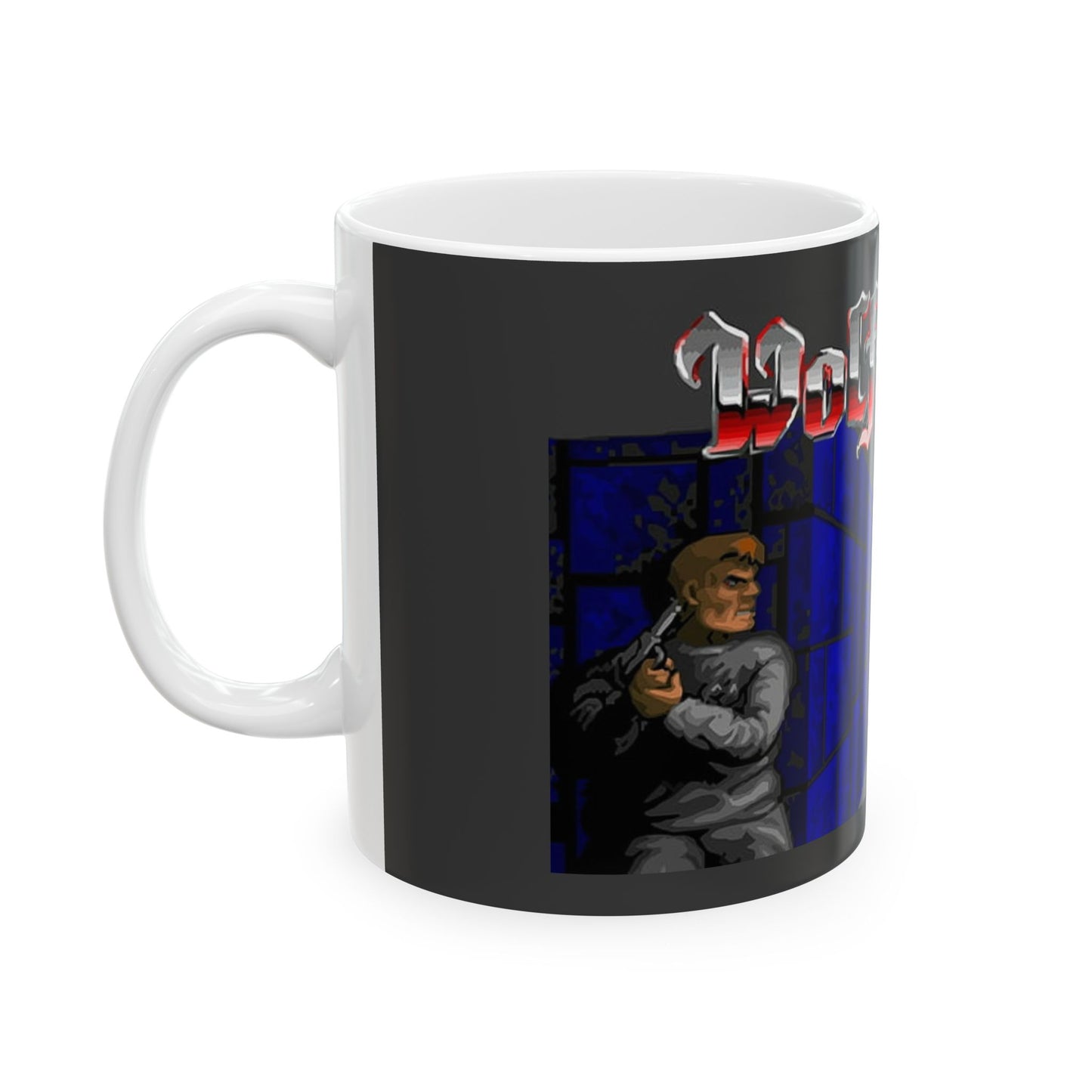 Wolfenstein Retro Gamer Ceramic Mug