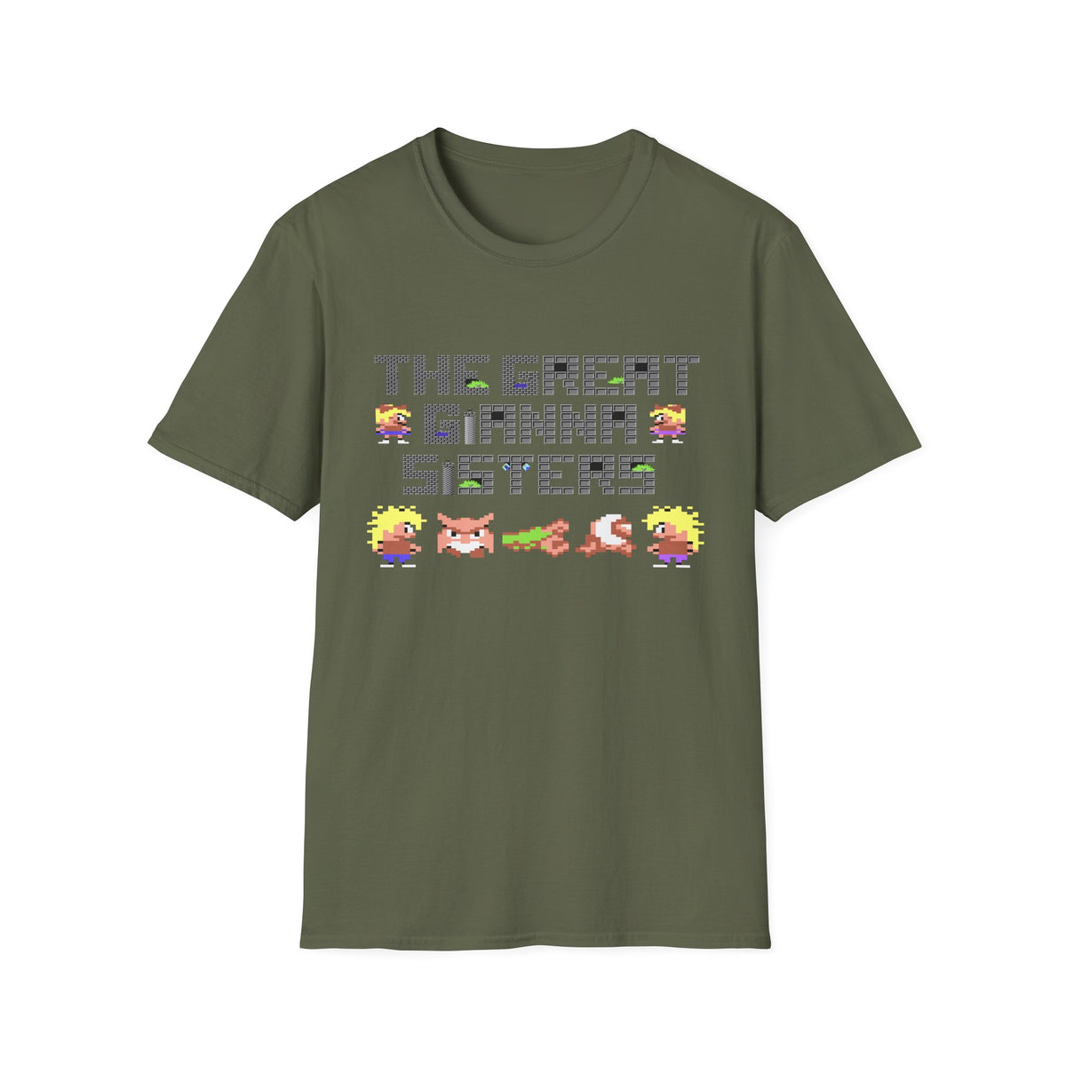 The Great Giana Sisters - T-shirt Printify