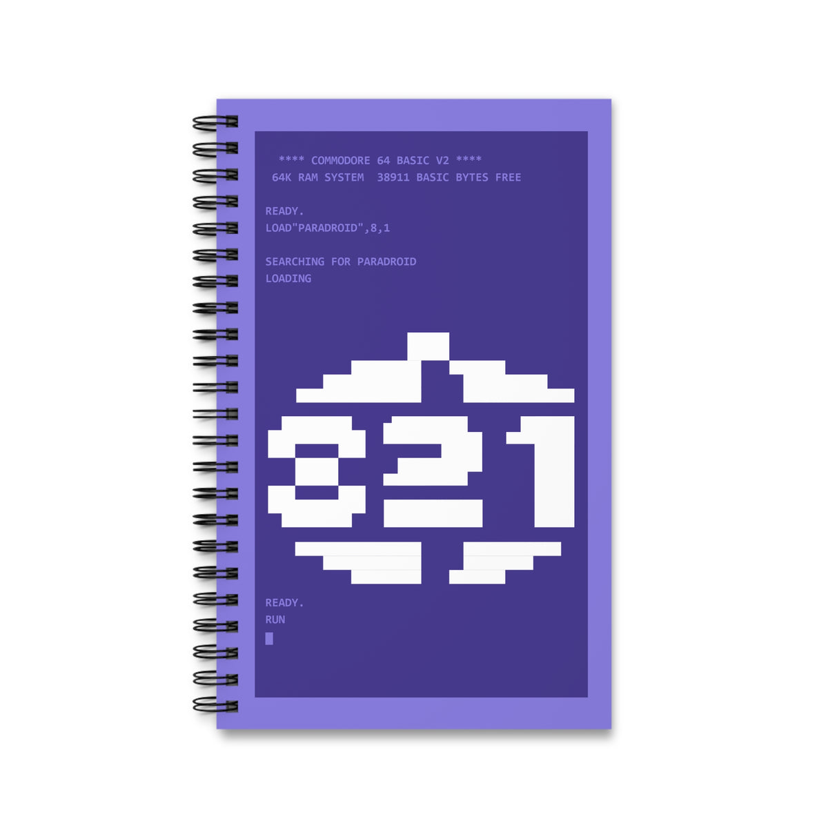 Paradroid 821 - Notitieboek Printify